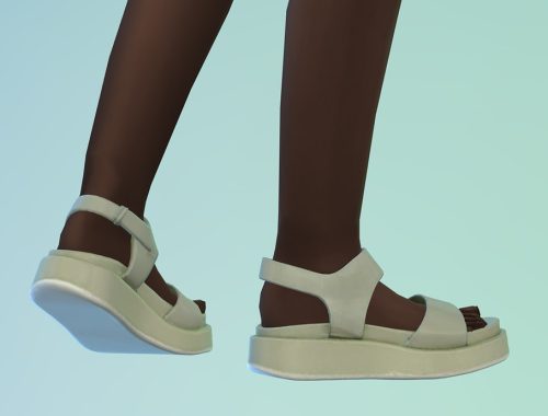 Child Platform Strap Sandals