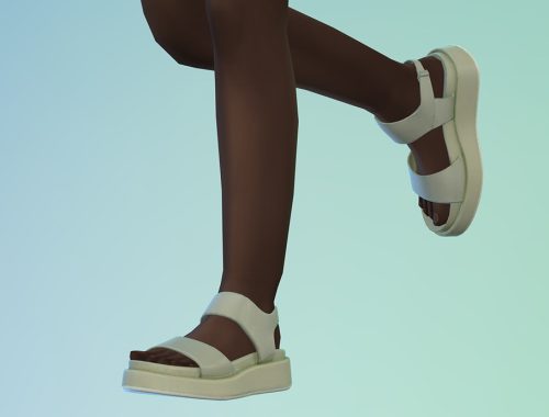 Child Platform Strap Sandals