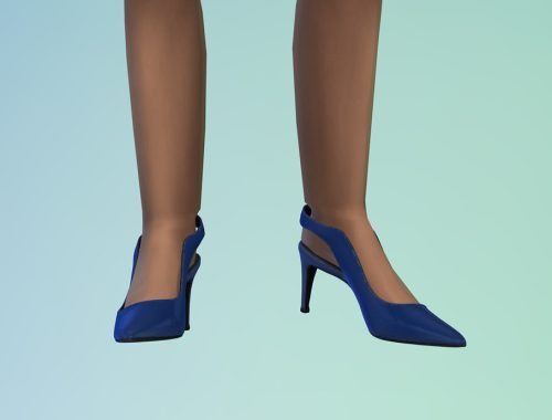 Child Slingback Stiletto Heels