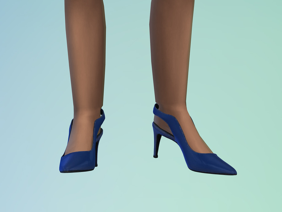 Child Slingback Stiletto Heels - Image 2