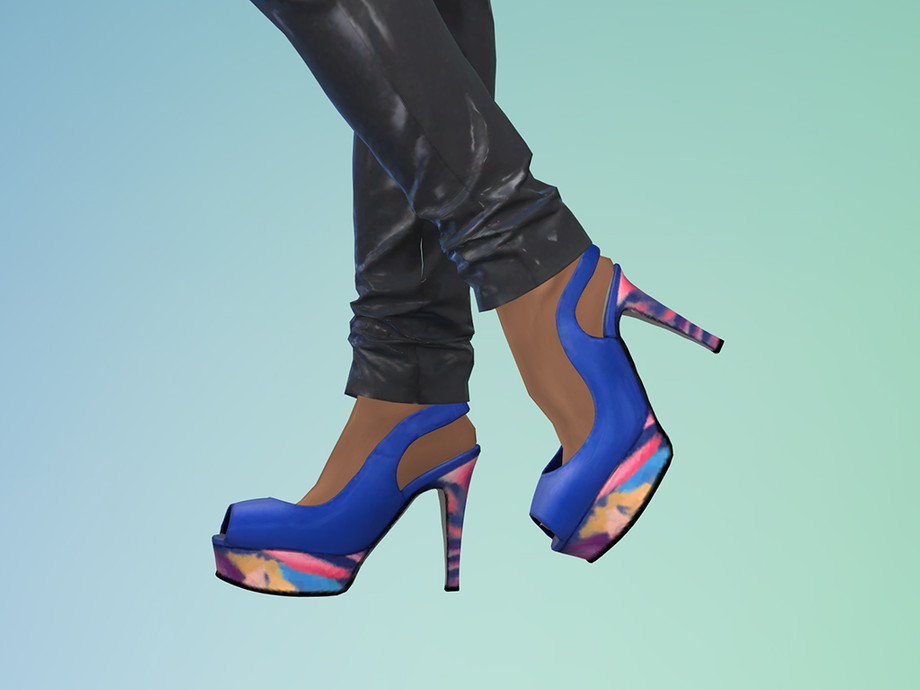 Female Platform Peep Toe Heels - Image 2