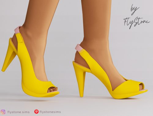 Female Peep Toe Heels