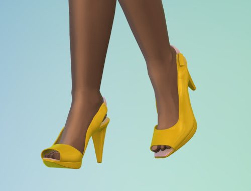 Female Peep Toe Heels
