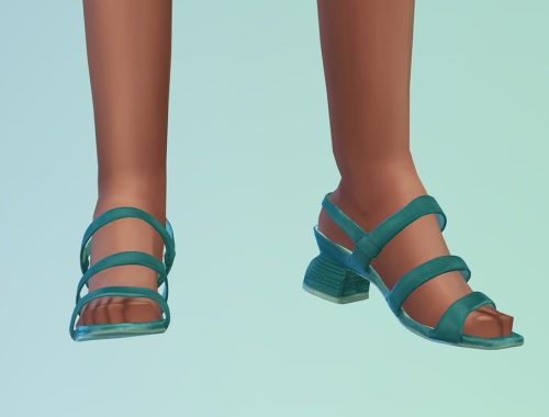 Child Block Heel Sandals