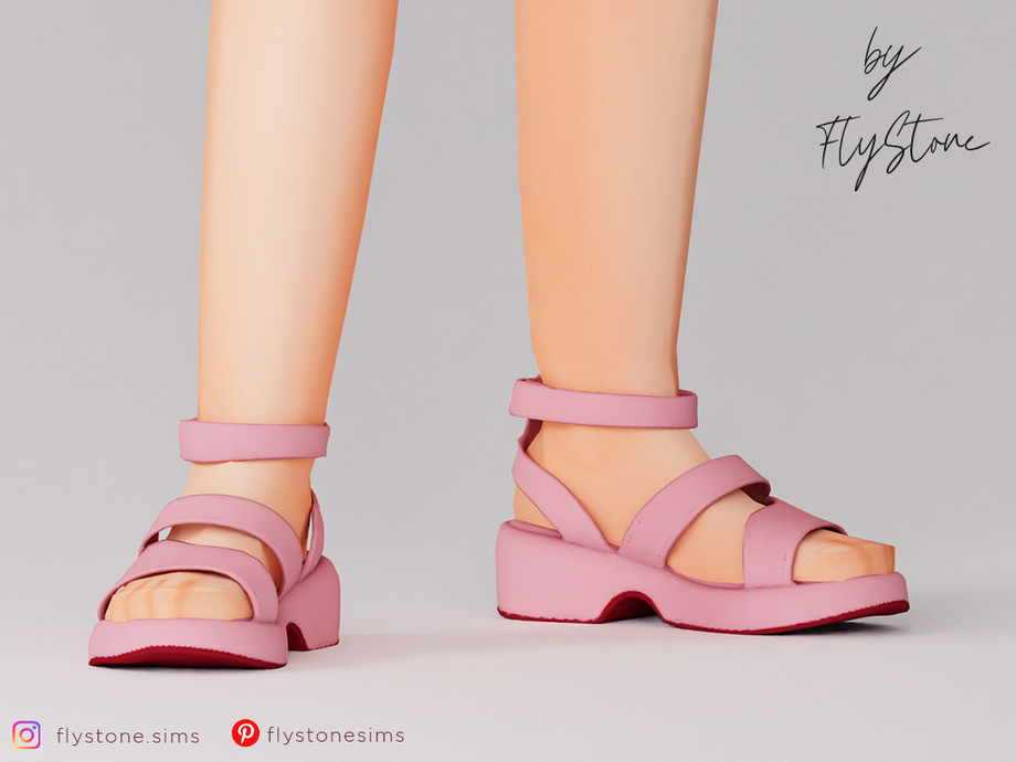 Child Platform Strap Sandals