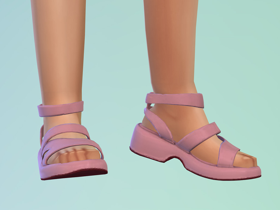 Child Platform Strap Sandals - Image 3