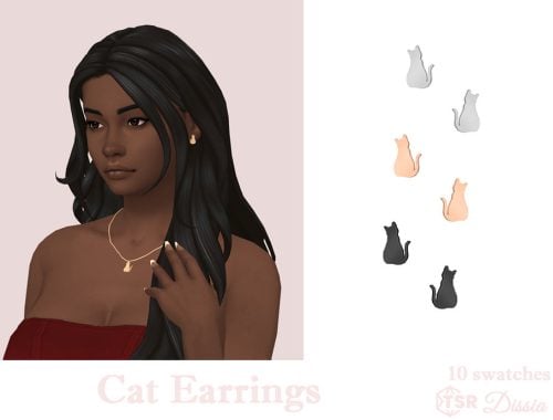 Cat Earrings