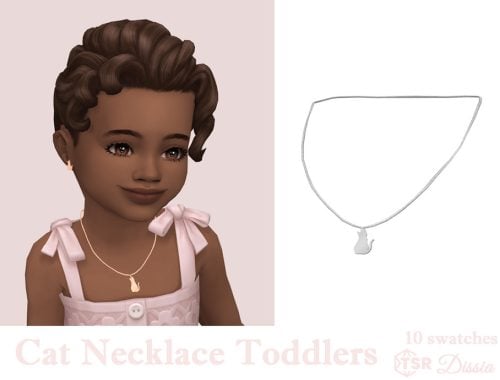 Cat Necklace Toddlers
