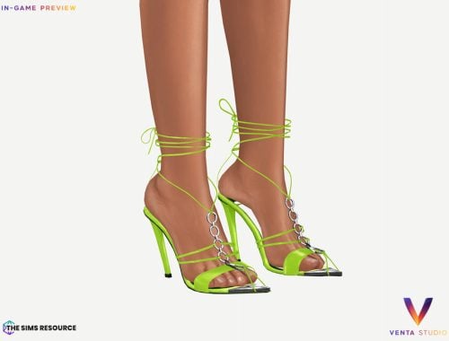 Mogul - Nai Strap Heels (patreon Exclusive)