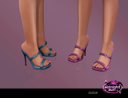 Star Heel Sandals