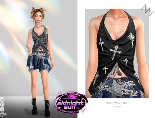 Neck-wrap Vest