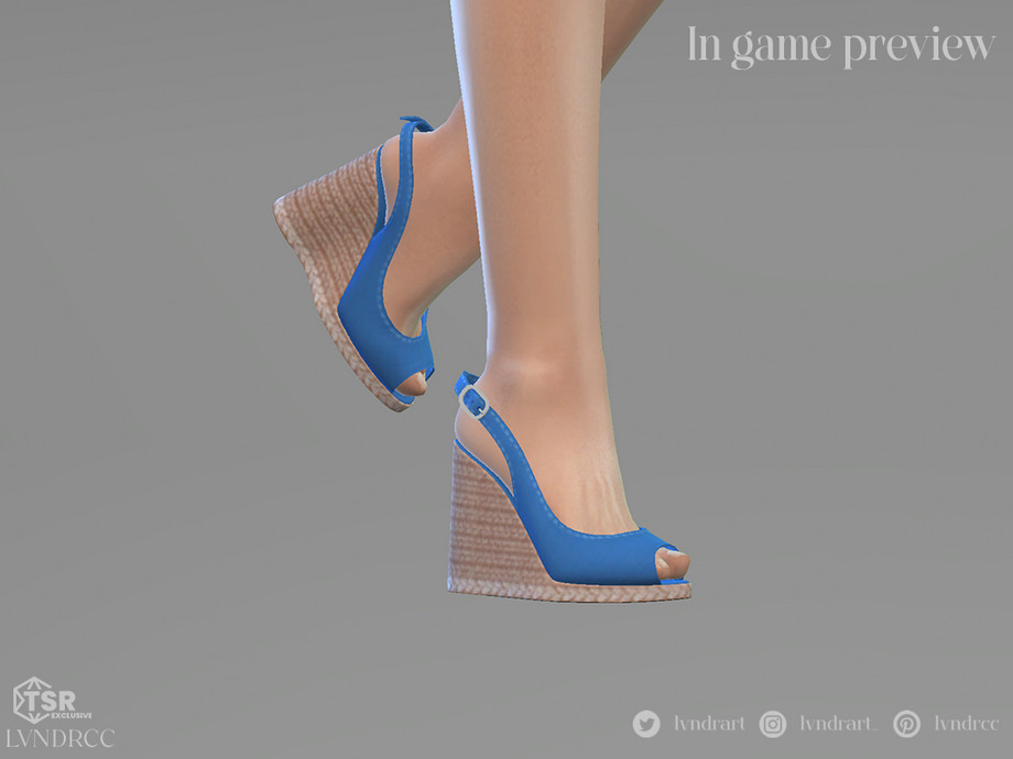 Soft Fabric Linen Raffia Summer Wedge Espadrilles - Image 2