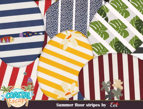 Summer Floor Stripes