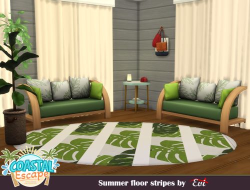 Summer Floor Stripes