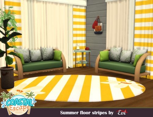Summer Floor Stripes