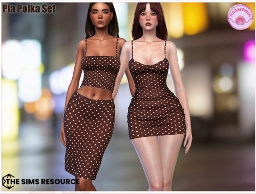 Set - Pia Polka Set