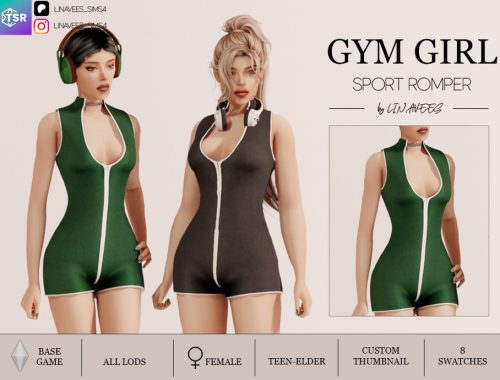 Gym Girl - Romper