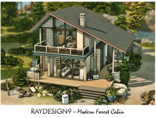 Modern Forest Cabin