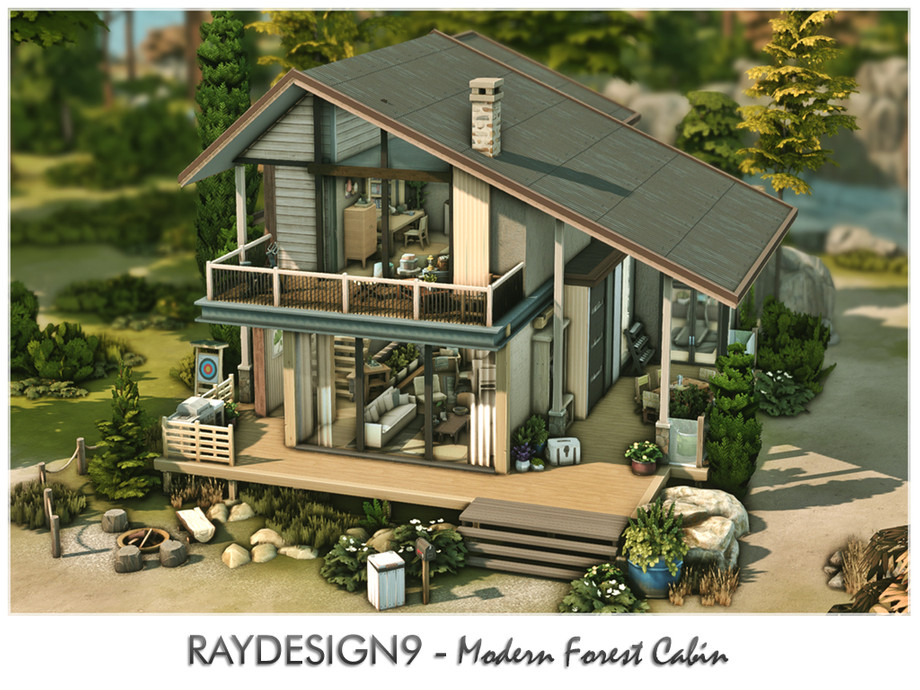 Modern Forest Cabin