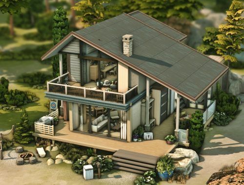 Modern Forest Cabin