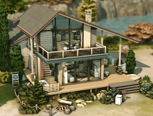 Modern Forest Cabin