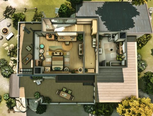 Modern Forest Cabin