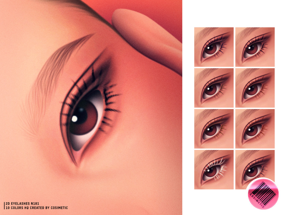 2d Mm Fine Wisps Lashes