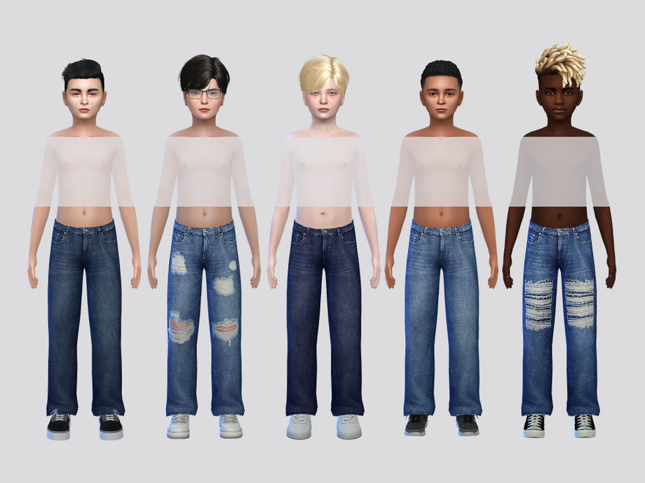 Jade Wide Jeans Boys