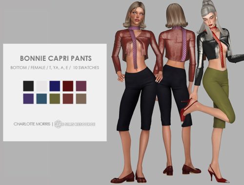 Bonnie Capri Pants