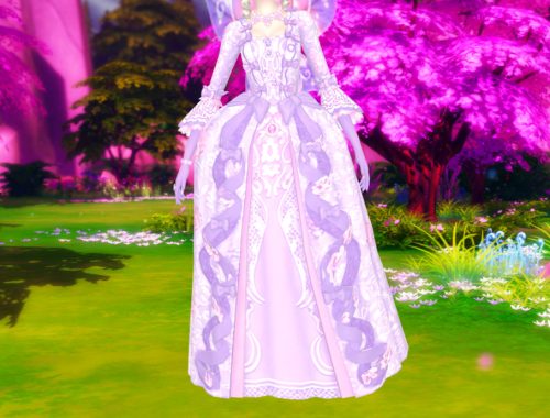 Queen Of Hearts Pastel Dress
