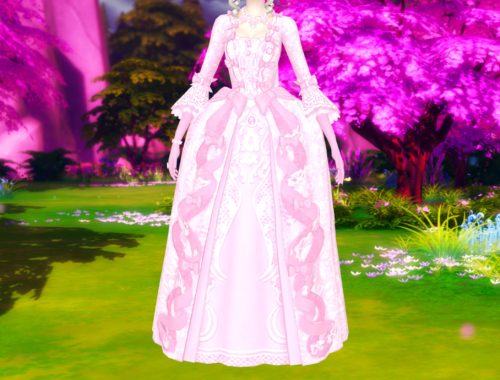 Queen Of Hearts Pastel Dress
