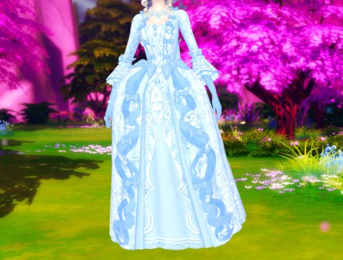 Queen Of Hearts Pastel Dress