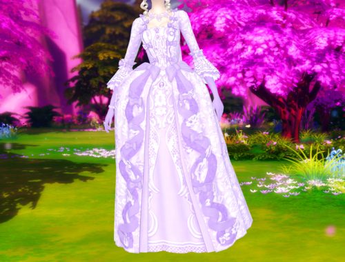 Queen Of Hearts Pastel Dress