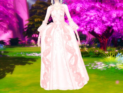 Queen Of Hearts Pastel Dress