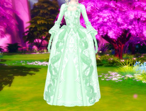 Queen Of Hearts Pastel Dress