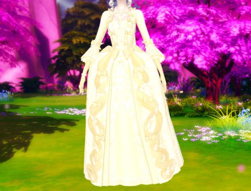 Queen Of Hearts Pastel Dress