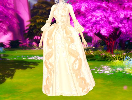 Queen Of Hearts Pastel Dress