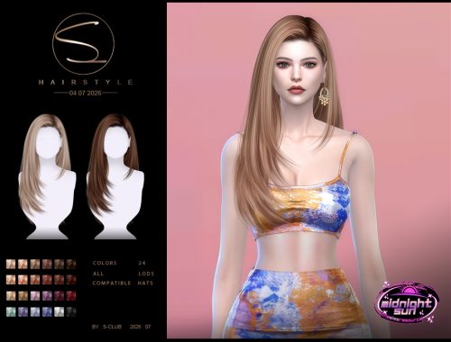 S-club Long Hair Midnightsun