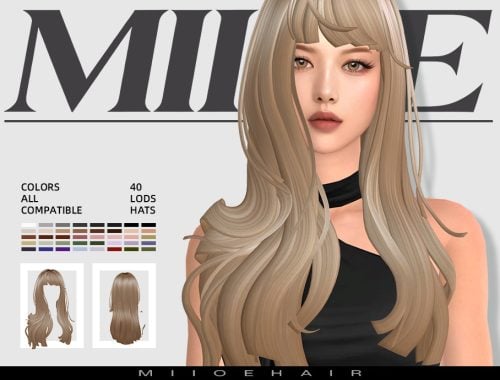MIIOE-straight Hair