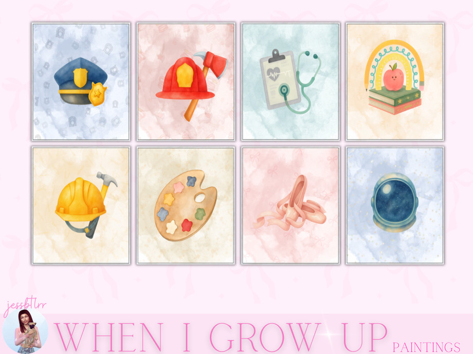 When I Grow Up Paintings
