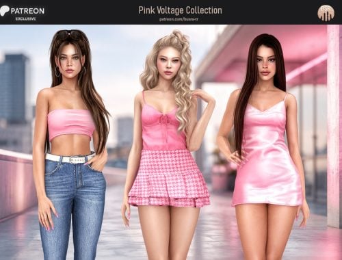 Set-pink Voltage Collection - Patreon