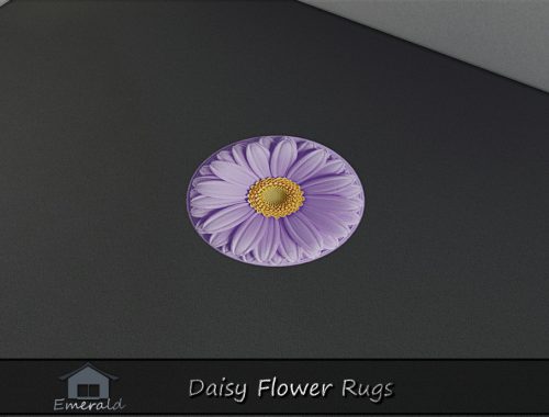 Daisy Flower Rugs