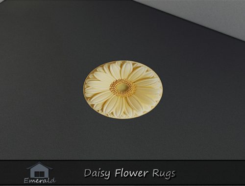 Daisy Flower Rugs
