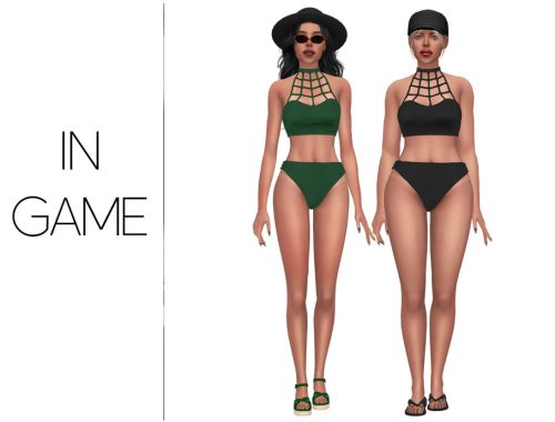 Lattice Bikini Bottom
