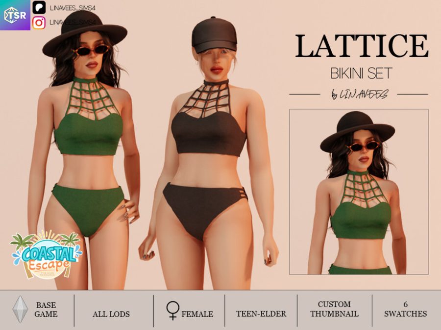 Lattice Bikini Top