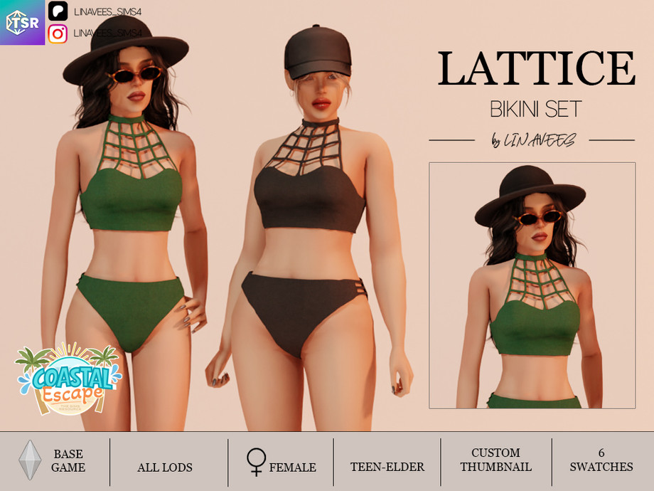 Lattice Bikini Top