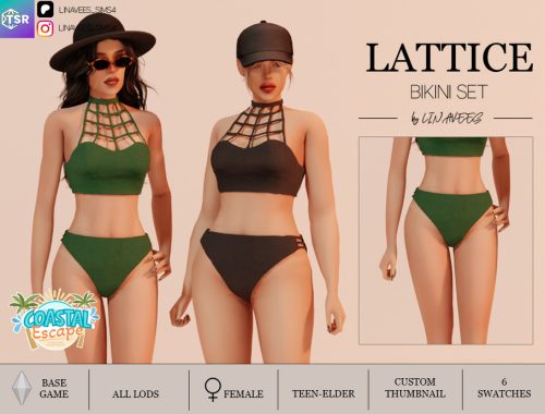 Lattice Bikini Bottom