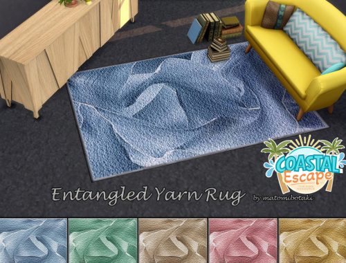 Entangled Yarn Rug