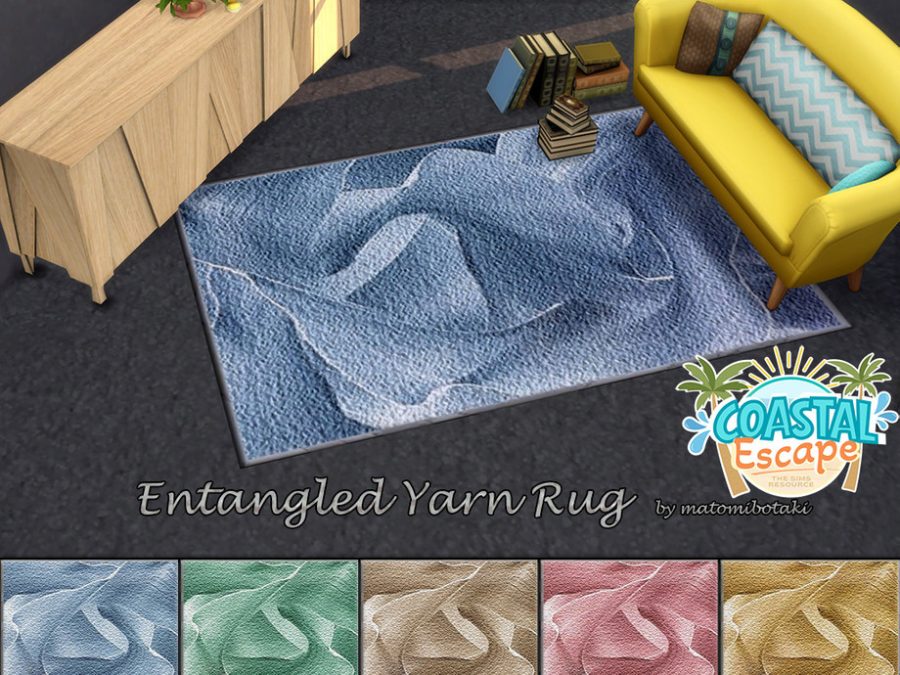 Entangled Yarn Rug