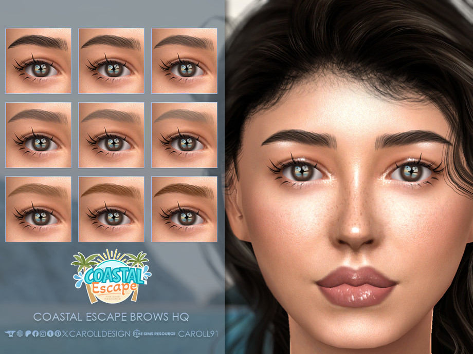 Coastal Escape Brows Hq